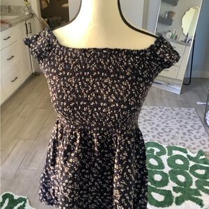 Brandi Melville floral off shoulder top